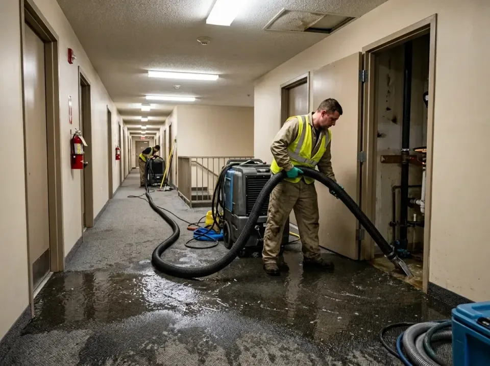 multi-unit-apartment-hallway-f-005 — frequently asked questions, Emergency Burst Pipe Water Extraction & Removal in South Ta…